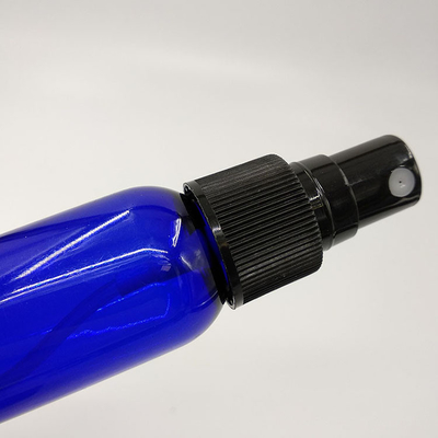 Bouteille en PET ronde de 47 mm avec bouchon à vis de pompe pour liquides cosmétiques