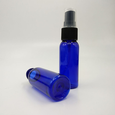 Bouteille en PET ronde de 47 mm avec bouchon à vis de pompe pour liquides cosmétiques