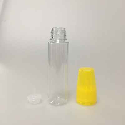 Bouteille de liquide en forme de E ronde à capuche à vis de marque personnalisée