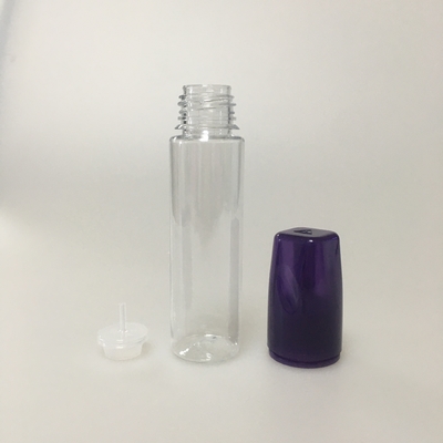 Bouteille de liquide en forme de E ronde à capuche à vis de marque personnalisée