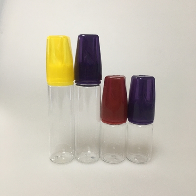 Bouteille de liquide en forme de E ronde à capuche à vis de marque personnalisée