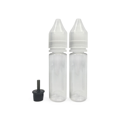 Bouteilles en plastique à vis de 18 mm pour le liquide E