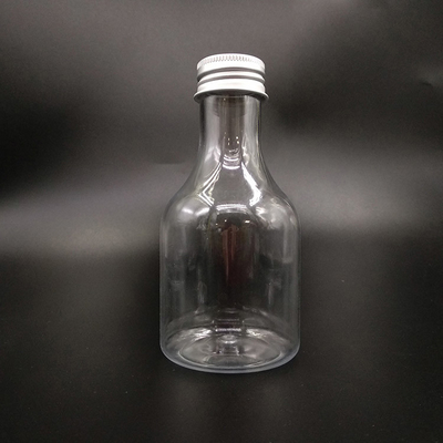 Bouteille de thé au lait en plastique transparente et imperméable