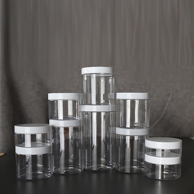 Bouteilles de plastique personnalisées pour la beauté / porte-bouteilles en plastique cosmétique de 10 à 150 ml