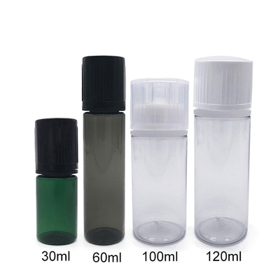 Bouteilles à goutte-à-goutte élégantes avec un bouchon à vis pour le stockage des liquides