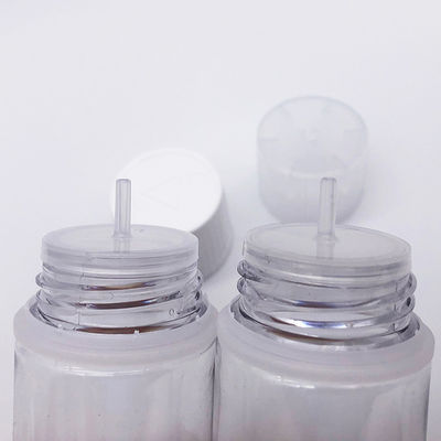 Impression de 5000 flacons compte-gouttes en plastique transparent noir personnalisés, idéaux pour les huiles essentielles, les sérums et les solutions d'emballage liquide