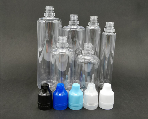 Bouteilles gouttelettes en verre transparent et lisse pour un dosage précis