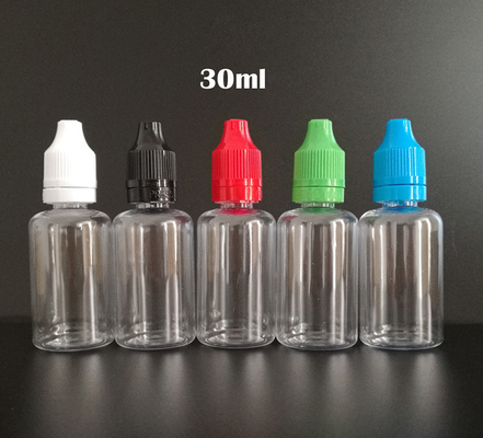 Bouteilles gouttelettes en verre transparent et lisse pour un dosage précis