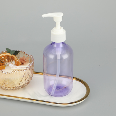 Fonction de distribution transparente 47 mm de diamètre Bouteille en PET en plastique transparent avec bouchon à vis