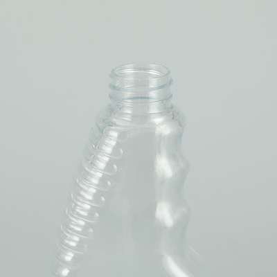 Bouteille de pompe en PET de 24 mm pour la distribution de cosmétiques avec sérigraphie sur soie sur mesure
