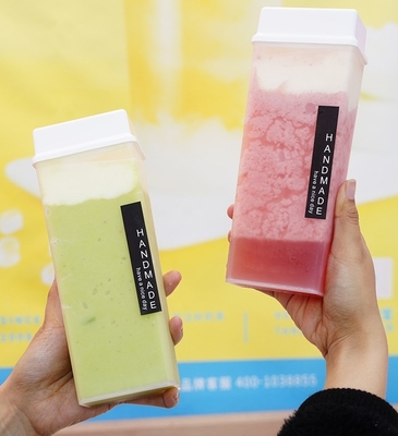 Bouteilles de thé au lait de fantaisie étanches à plusieurs capacités