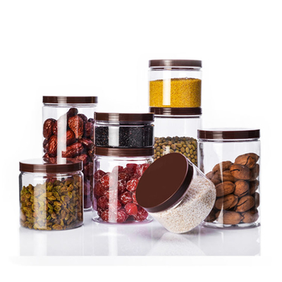 Boîtier cosmétique en plastique avec décoration d'impression personnalisée