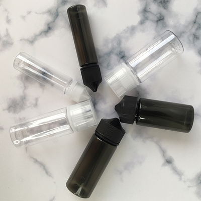 Bouteilles à goutte à goutte transparentes à col pour enfants de différentes tailles