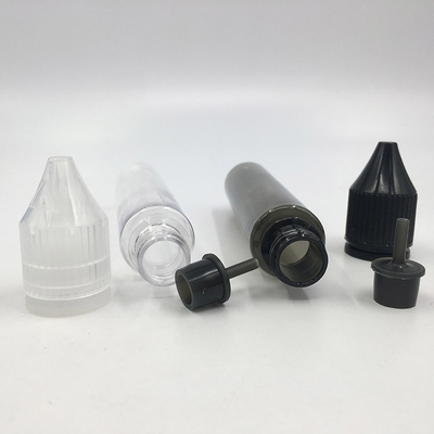 Bouteille de liquide 30 ml E en forme ronde à l' épreuve des enfants avec bouchon à vis