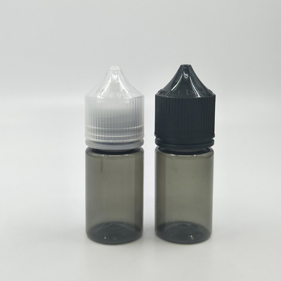 Bouteille de liquide 30 ml E en forme ronde à l' épreuve des enfants avec bouchon à vis
