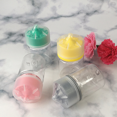 Bouteilles circulaires transparentes Pour les bouteilles liquides transparentes et circulaires