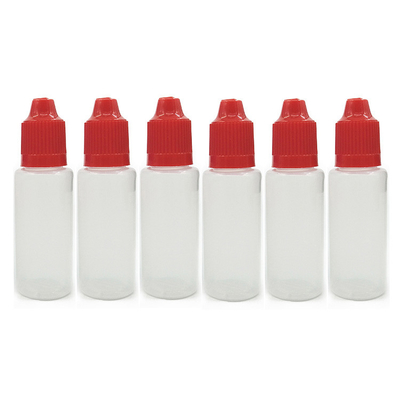Bouteille de liquide de 18 mm taille E pour le cou 10 ml 15 ml 30 ml 60 ml 80 ml 100 ml Pour la cigarette électronique