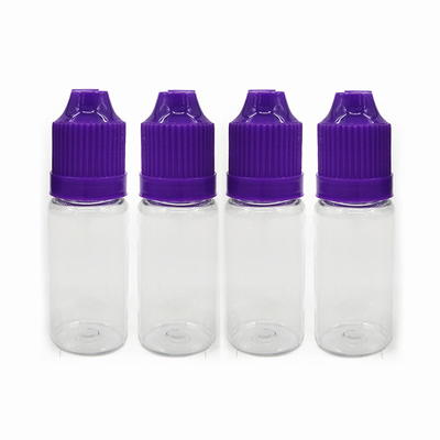 E Bouteille liquide PET Logo personnalisé pour les passionnés de vapotage