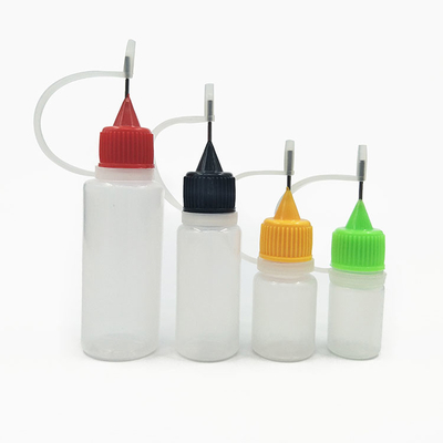 Petites bouteilles en PET personnalisées pour les liquides dans l'écran