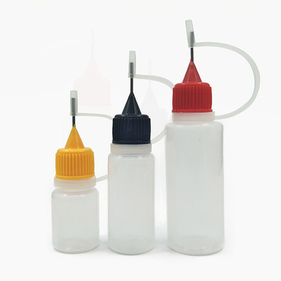 Petites bouteilles en PET personnalisées pour les liquides dans l'écran