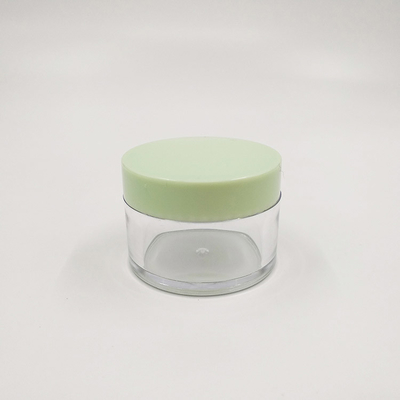 Contenant cosmétique en plastique à surface lisse personnalisé pour les cosmétiques de luxe