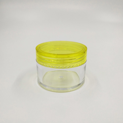 Contenant cosmétique en plastique à surface lisse personnalisé pour les cosmétiques de luxe