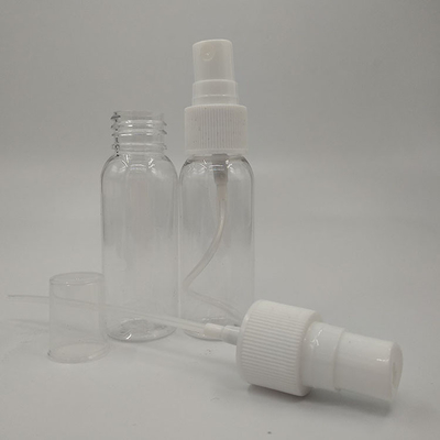 Distribution de bouteille en PET en plastique transparent type de screw cap de scellement pour la fonction