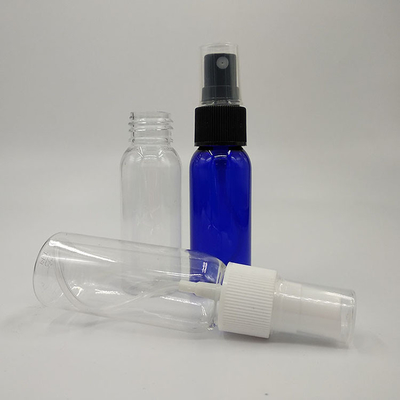 Distribution de bouteille en PET en plastique transparent type de screw cap de scellement pour la fonction