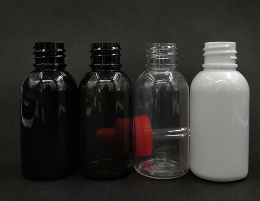 Bouteille à gouttelette liquide transparente personnalisée / Bouteille liquide E avec couleur d'impression