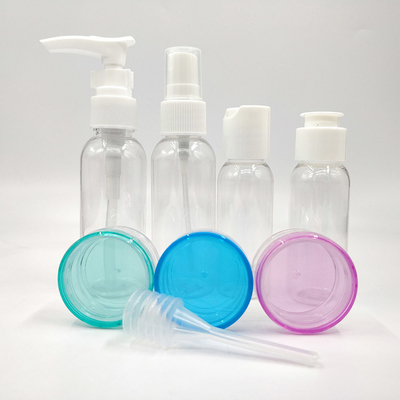 Bouteille liquide transparente avec logo / nom imprimé sur écran