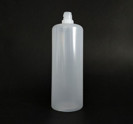 Bouteille liquide en PET E ronde de 100 ml avec capuchon à vis imprimé avec logo personnalisé