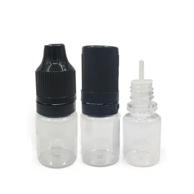 Bouteille de stockage de liquide E imperméable à la fuite avec capuchon à vis à l' épreuve des enfants
