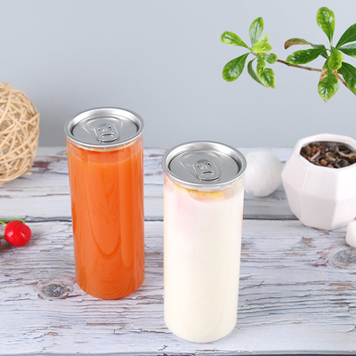 Bouteilles de thé à bulles en plastique de 350 ml à l'épreuve des fuites avec vis sur le couvercle