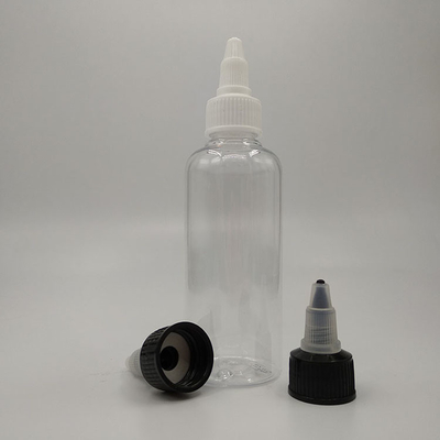 Panneau d'étiquette personnalisé Contenants en plastique à vis 15ml 30ml 50ml 70ml 80ml 100ml Pour emballage cosmétique