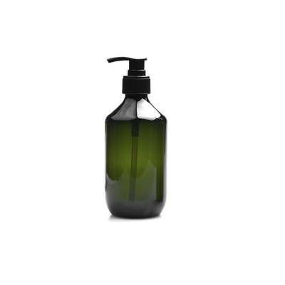 Bouteille de pompe de shampooing rose en PET pour distributeur de cosmétiques adaptés aux voyages