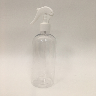 Bouteille de pompe à pression en PET rose de 47 mm de diamètre pour cosmétiques