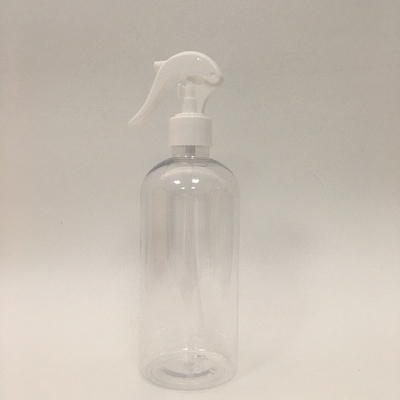 Bouteille de pompe à pression en PET rose de 47 mm de diamètre pour cosmétiques