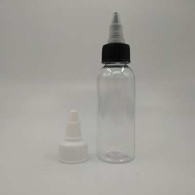 Type de scellement personnalisé 50 ml Conteneurs en plastique à vis pour l'impression personnalisée