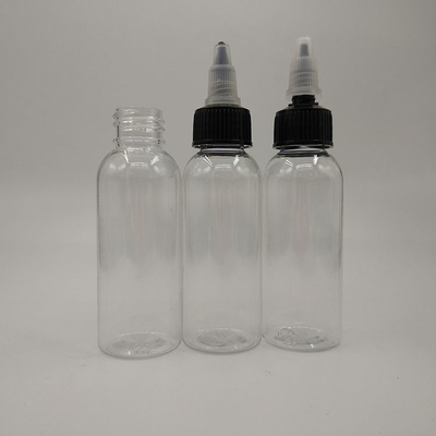 50 ml de panneau d'étiquette personnalisé Prise de colle Bouteille de pointe d' aiguille avec fermeture à vis et produits au détail