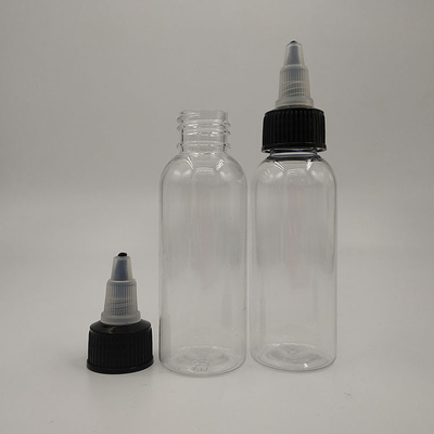 Type d'étanchéité personnalisé Bouteilles en plastique à petite vis 15 ml 30 ml