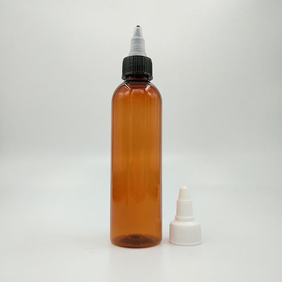 Couvercles filetés Bouteilles en plastique à vis transparentes résistantes aux produits chimiques pour un stockage sûr
