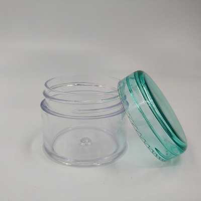 Contenant cosmétique en plastique pour l'impression d'étiquettes à surface lisse