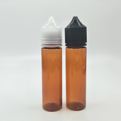 Impression personnalisée de bouteille de liquide électronique en couleur pour les entreprises de liquide électronique transparent