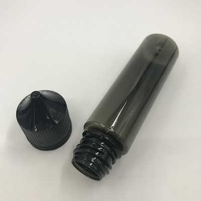 Impression personnalisée de bouteille de liquide électronique en couleur pour les entreprises de liquide électronique transparent