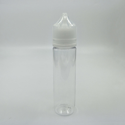 Impression personnalisée de bouteille de liquide électronique en couleur pour les entreprises de liquide électronique transparent