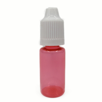 Bouteille liquide PET E transparente et étanche aux enfants avec capuchon à vis pour une distribution précise