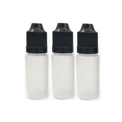 Bouteille en plastique transparent de 100 ml pour les saveurs de vapotage