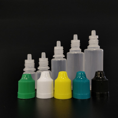 Bouteilles liquides en PET rondes à l' épreuve des enfants sur mesure avec logo imprimé