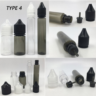 Bouteille de liquide de 18 mm de taille du cou pour liquide de 10 ml