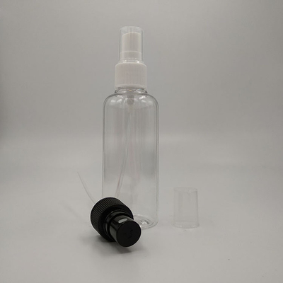 Bouteille de pulvérisation rechargeable avec capuchon écologique transparent personnalisé